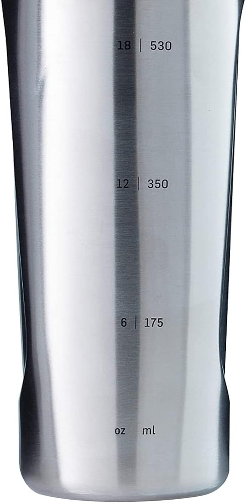 Radian Shaker Cup Insulated Stainless Steel Water Bottle with Wire Whisk, 26-Ounce, Matte Arctic Blue